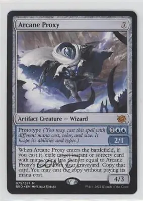 2022 Magic: The Gathering - The Brothers' War Arcane Proxy #075 M0p • $1.40