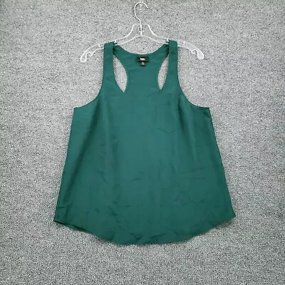 Mossimo Tank Womens L Large Green Scoop Neck Pocket Halter Sleeveless Polyester  • $7.35