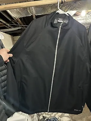 Nike Golf Storm-Fit Elite Waterproof/Windproof Full Zip Jacket Black Size XXL • $59.99