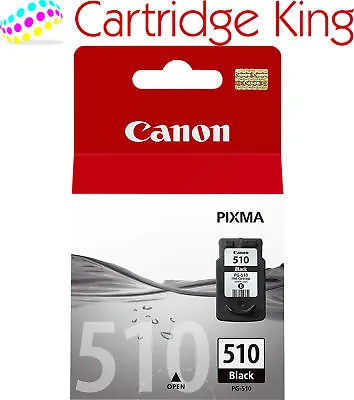 Canon PG-510 Black Printer Ink Cartridge • £18.31