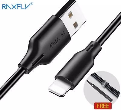 Short 30cm RAXFLY Original Charger USB Cable For IPhone 12 11 8 6S Plus X XR 5 • $10.37