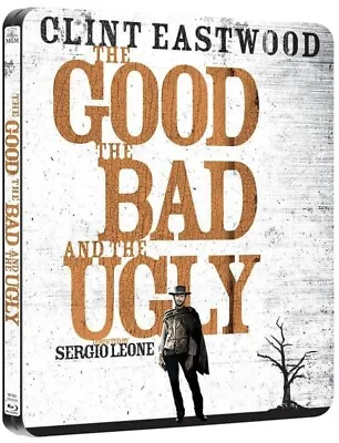 £49.99 • Buy The Good The Bad And The Ugly (Limited Edition Blu Ray Steelbook) Sergio Leone