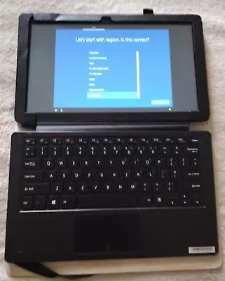 Linx 12x64 Tablet 4GB Ram 64GB SSD Windows 10 With Detachable Keyboard Charger • £90