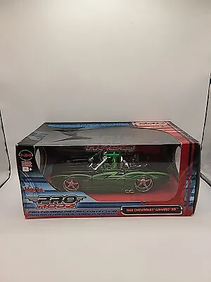 Open Box! MAISTO PRO RODZ*1968 CHEVROLET CAMARO SS*GREEN/BLACK 1/24 SCALE • $49.99