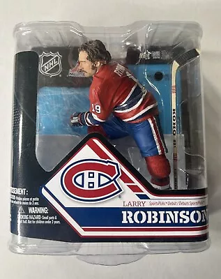 2012 McFarlane NHL Series 32 Larry Robinson Red Jersey Montreal Canadiens NIB • $34.99