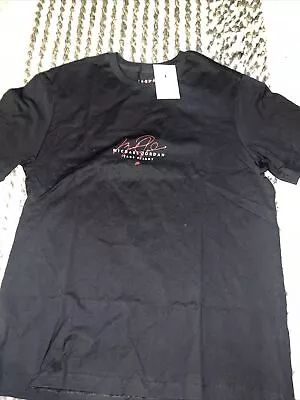 NWT Men's JORDAN Essentials Graphic T-Shirt Black Sz XL $35 DM1440-010 $35 • $19.97