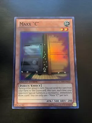 Yugioh Maxx  C  CT09-EN012 Super Rare Limited Edition NM • $44.99