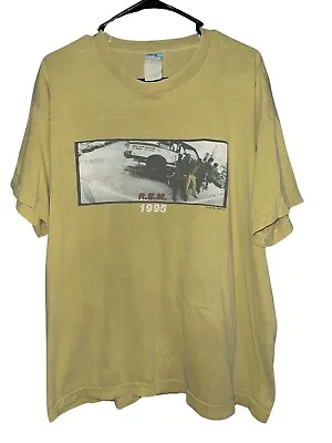 Vintage REM Monster Tour T-Shirt Men’s Size XL 1995 90s Rare Made In USA Concert • $96