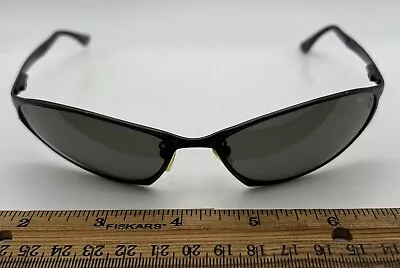 VINTAGE BOLLE LIMIT POLARIZED SUNGLASSES 10055 GUN METAL Made In Italy • $65