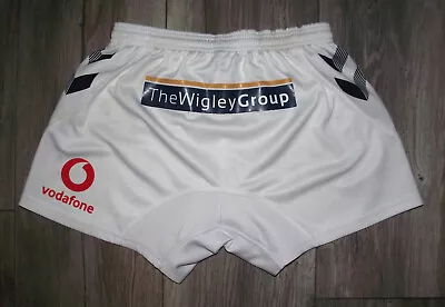 Match Worn Hummel Wasps Away Rugby Shorts Mens Large - Not Shirt • £26