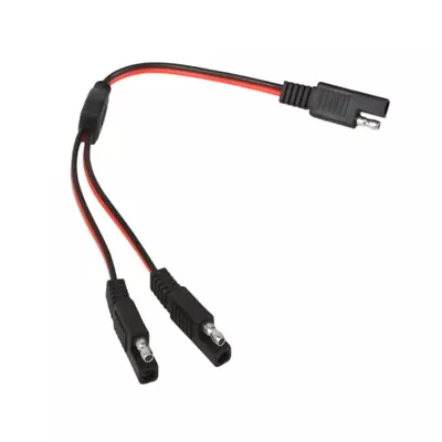 18AWG SAE Power Automotive Connectors Cable Y Splitter 1 To 2 SAE Extension • $10.88