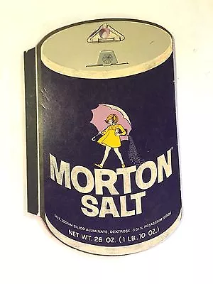 Vtg MORTON Girl Umbrella Salt Notepad Booklet Paper Tablet Memorabilia Memo Pad • $12.99