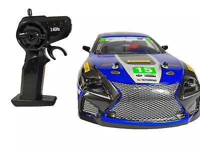 RC Supra 2WD Drift Model Race Car Micro Remote Control Toyota TRD Turbo Kids Toy • £28.57