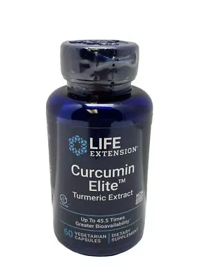 Life Extension Curcumin Elite Turmeric Extract Exp 12/2025 • $19.97