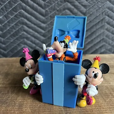Mickey Mouse Minnie Mouse & Pluto Happy Birthday Pop-Up Box • $12.95