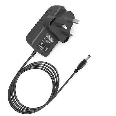 9V 1A AC-DC Adaptor Power Supply Charger Negative Polarity With 5.5mmx1.75mm Tip • £7.69