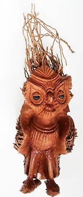 Mangrove Roots WOODEN OWL 43 Cm Quirky Freestanding Hand Crafted OWL GIFT New • £25.97