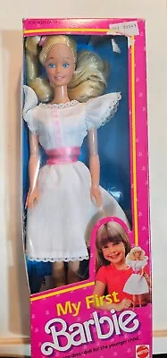 My First Barbie Doll Easy-to-Dress Mattel 1984 #1875 NEW  • $94