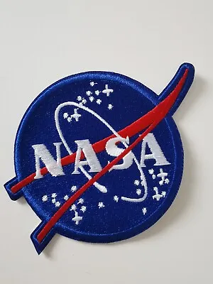 NASA USA Space Embroidered Iron On/Sew-on Patch/Badge • £2