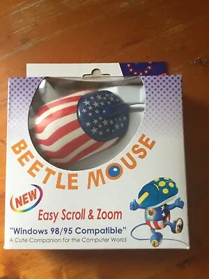 £3.25 • Buy US Flag Mouse For Windows (beetle Mouse)