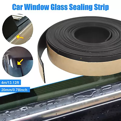 4M Rubber Seal Strip Molding Edge Trim Car Door Window Protector Guard Universal • $12.69