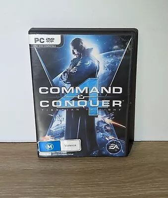 Command And Conquer 4 PC Game Tiberium Twilight 2010 Complete With Manual • $15