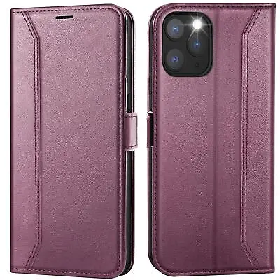 £13.87 • Buy Flip Case For IPHONE 11 Pro Rfid Case Wallet Cover Book Case