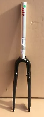 4ZA Carbon Cyclocross Canti Disc Brake Fork Alloy Steerer 1 1/8th Black  • £89.99