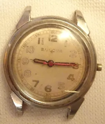 Vintage Bulova Mens's Wristwatch 17J Parts Repair 10BCC • $29.99