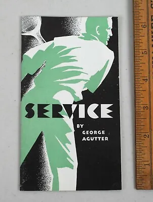 Vintage Armour Racquet String Crafters Tennis Service By George Agutter Booklet  • $24.99