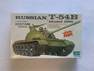 Trumpeter MOTORIZED Russian T-54B Tank Model 1952 Armoured Vehicle 1:35 • $20