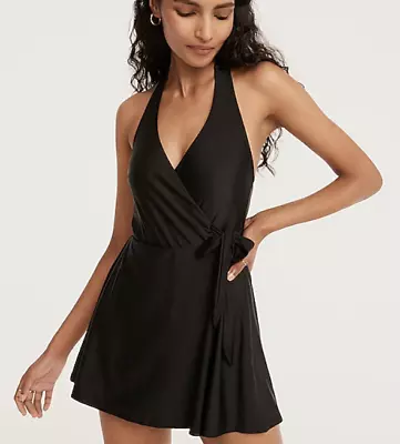 J.Crew Halter Wrap Swim Dress Size 4 - New With Tags • $96