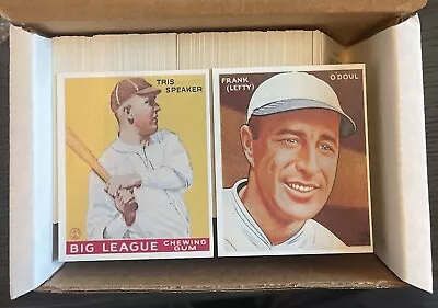 1983 Renata Galasso 1933 Goudey Reprints Complete Set 240 Baseball Cards NrMt • $89