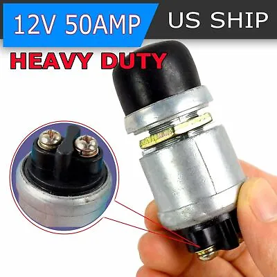 12v Waterproof Switch Push Button Horn Engine Start Starter For Car Boat Track • $4.83