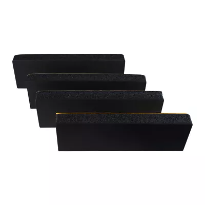 4pcs 30x10x3cm Car Garage Wall Guard Door Bumper Protector Waterproof Black • £8.69