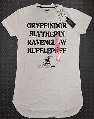 PRIMARK HARRY POTTER PJ NIGHTIE HOGWARTS SORTING HAT Sizes 6 To 16 • $31.51