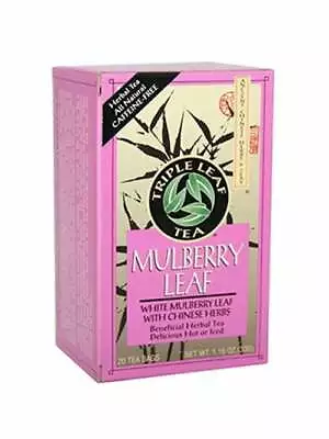 Triple Leaf Tea Mulberry Leaf Tea 20 Teabags • $14.06