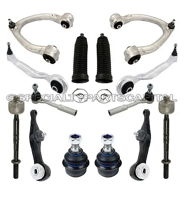 Mercedes W220 S500 S430 ABC Upper Lower Control Arms Ball Joint Tie Rod Boot KIT • $566.99