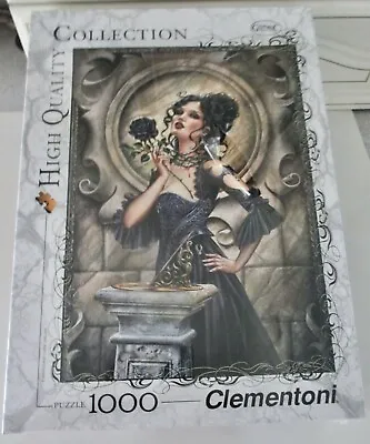 Clementoni Gothic Jigsaw - Black Rose - Mint In Box / Sealed • £19.99