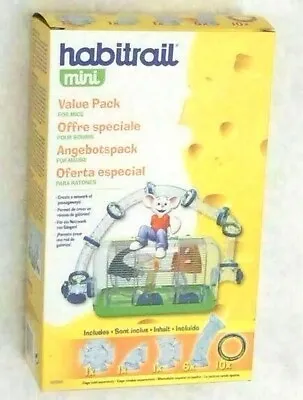 Habitrail Ovo Mini Tube Value Add On Pack For Dwarf Hamsters And Mice • £24.99