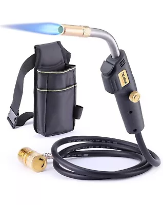 Propane Torch Mapp Gas Torch With Included Holster Trigger Start Hose Torch... • $45.99