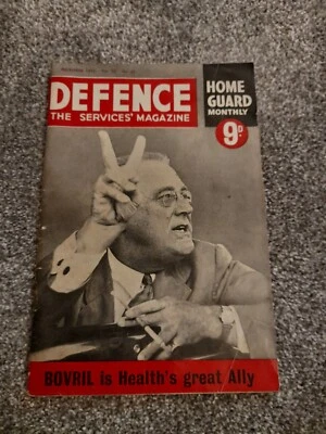 £25 • Buy Defence The Services Magazine. Home Guard Monthly WW2 December 1942 Rare Booklet