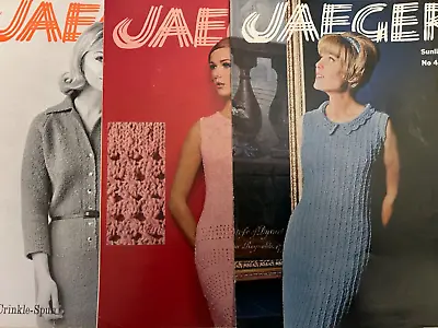 Jaeger Ladies Dress Knitting Patterns. Vintage. New. • £2.99