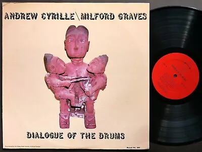 ANDREW CYRILLE MILFORD GRAVES Dialogue Of The Drums LP IPS IPS ST001 US 1974 NM • $118.14