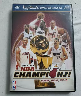 Miami Heat 2013 NBA Champions Blu Ray DVD Lebron James Basketball • $18