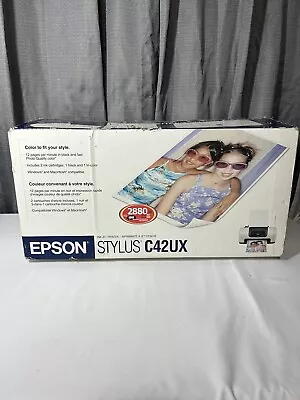 Epson Stylus C42UX Standard Inkjet Printer • $55.99