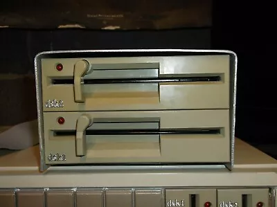 TI994 & 4a  5-1/4  (2)floppy Disk Drives Power/Home Brew Case Fully Tested 240v • £329
