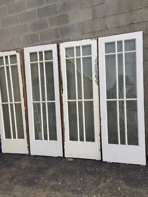 Cm 209 2Available Price Separate Antique Sliding Door Sidelight 27 1/2 X 84 • $650