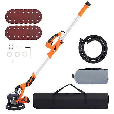 9  Drywall Sander 850W Vacuum System 800-2000RPM Variable Speeds LED Strip Light • $104.99