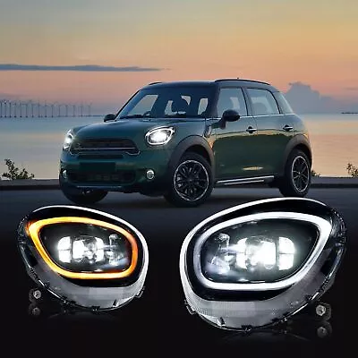 2007-2016 For MINI Cooper Countryman R60 Headlights Xenon Lens Projector LED DRL • $799.99